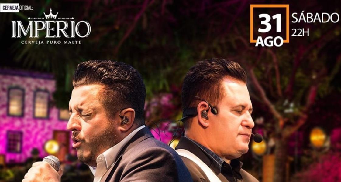 Bruno & Marrone realiza show no Restaurante da Fazendinha