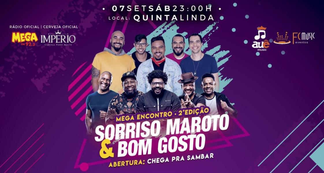 Sorriso Maroto e Bom Gosto realizam show em Ribeirão Preto