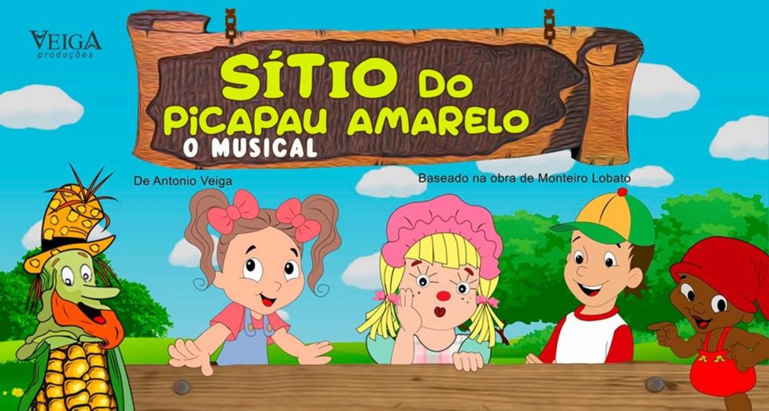 Teatro Municipal recebe musical do sítio do picapau amarelo 