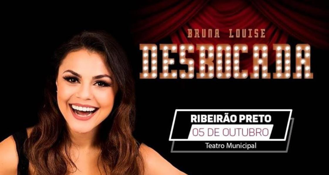 Bruna Louise apresenta stand-up no Teatro Municipal 