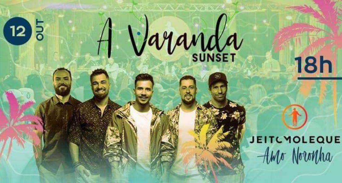 A Varanda Sunset recebe show de Jeito Moleque