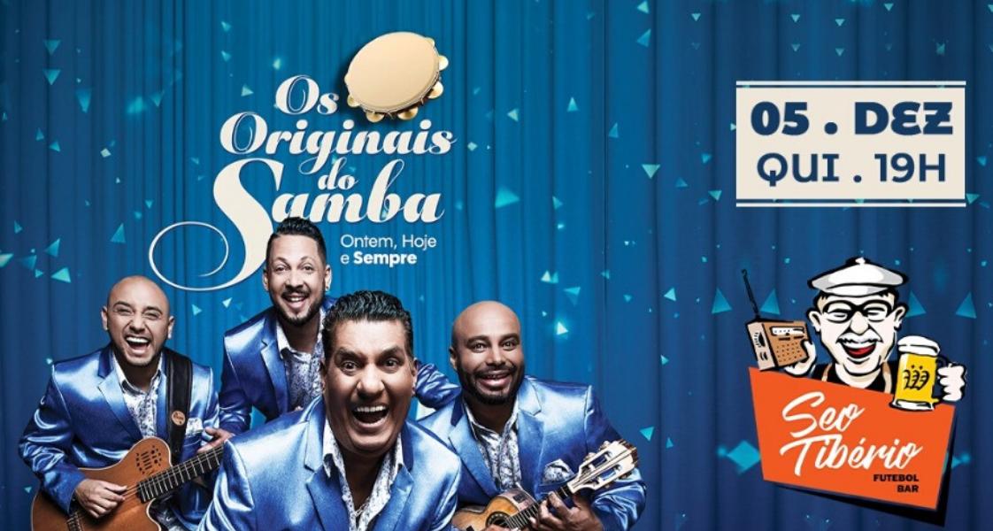 Grupo Originais do Samba realiza show no Seo Tibério