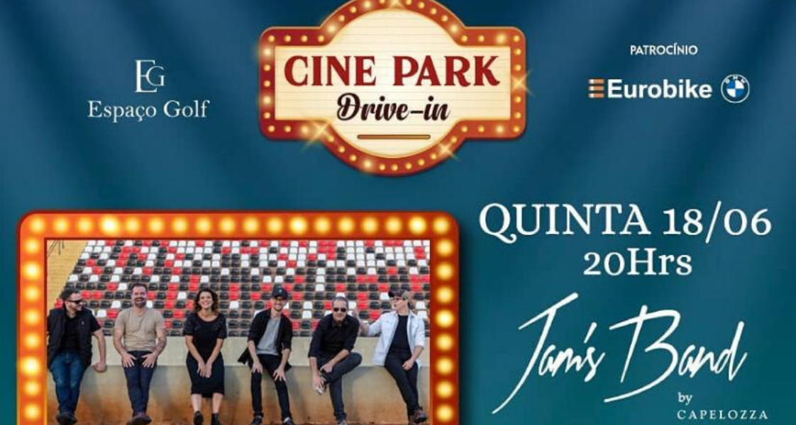 Cine Park RP promove show de Capelozza e Jam’s Band