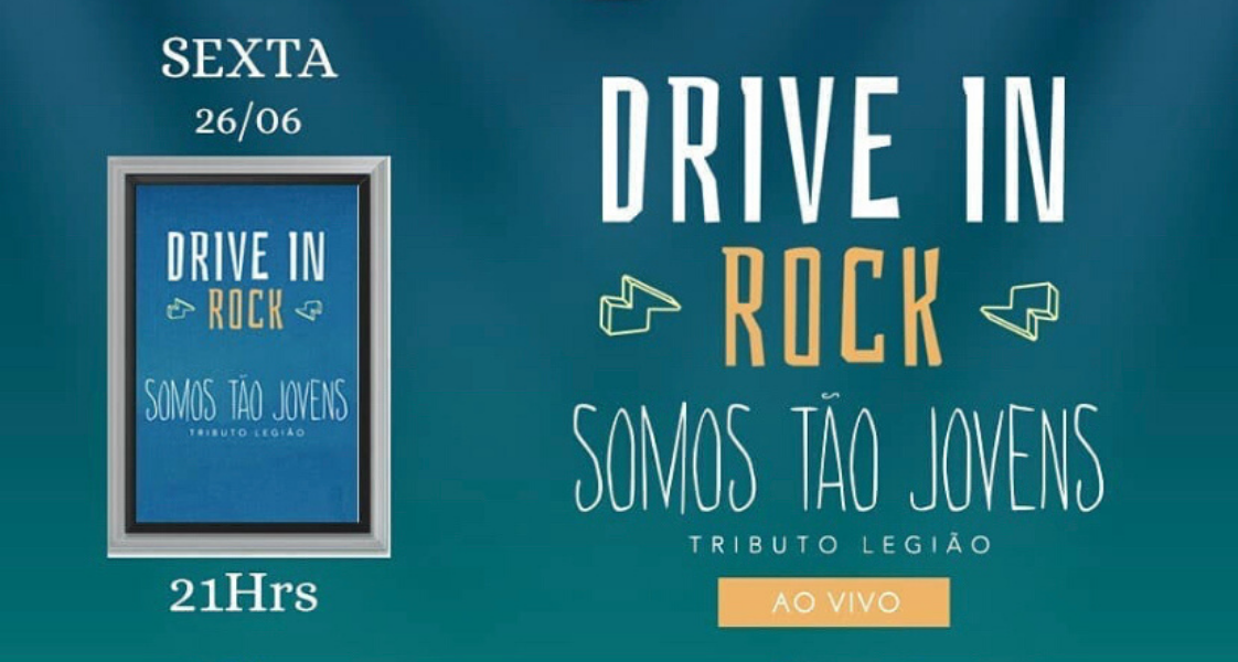 Drive In Rock recebe show Somos Tão Jovens - Tributo Legião