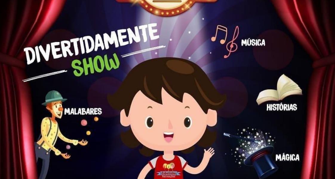 Tio Cabelinho apresenta 'Divertidamente show' no CinePark