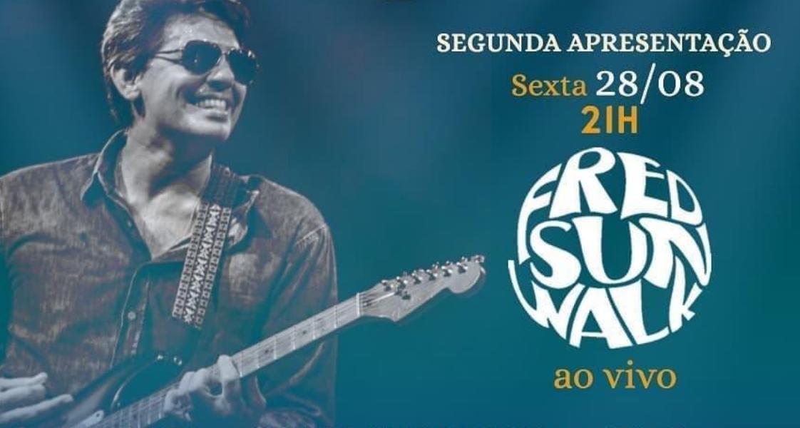 Fred Sunwalk leva blues rock ao CinePark