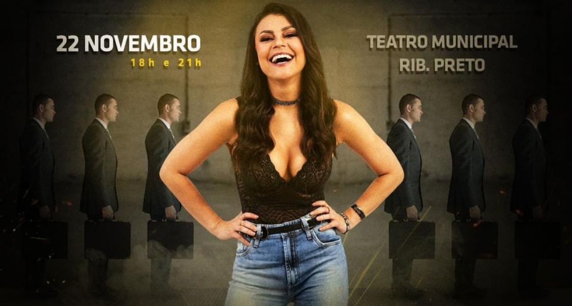 Stand-up de Bruna Louise chega ao Teatro Municipal