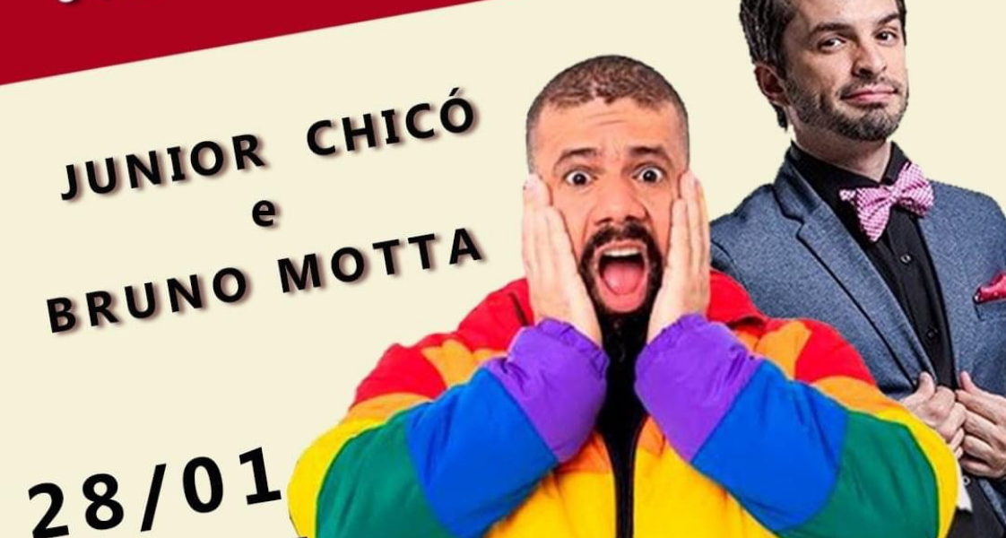 Júnior Chicó e Bruno Motta abrem programação do Festival Rir Beirão no  Teatro Municipal