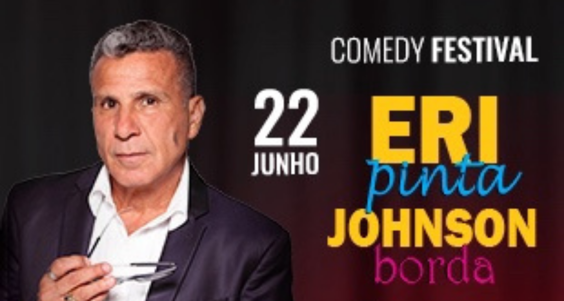 Eri Johnson sobe ao palco do ‘Comedy Festival’ no Hard Rock Cafe Ribeirão