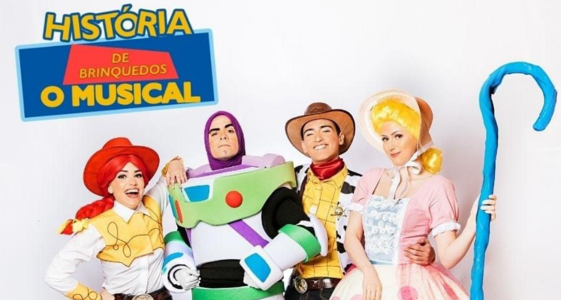 Musical 'História de brinquedos' chega ao Teatro Municipal