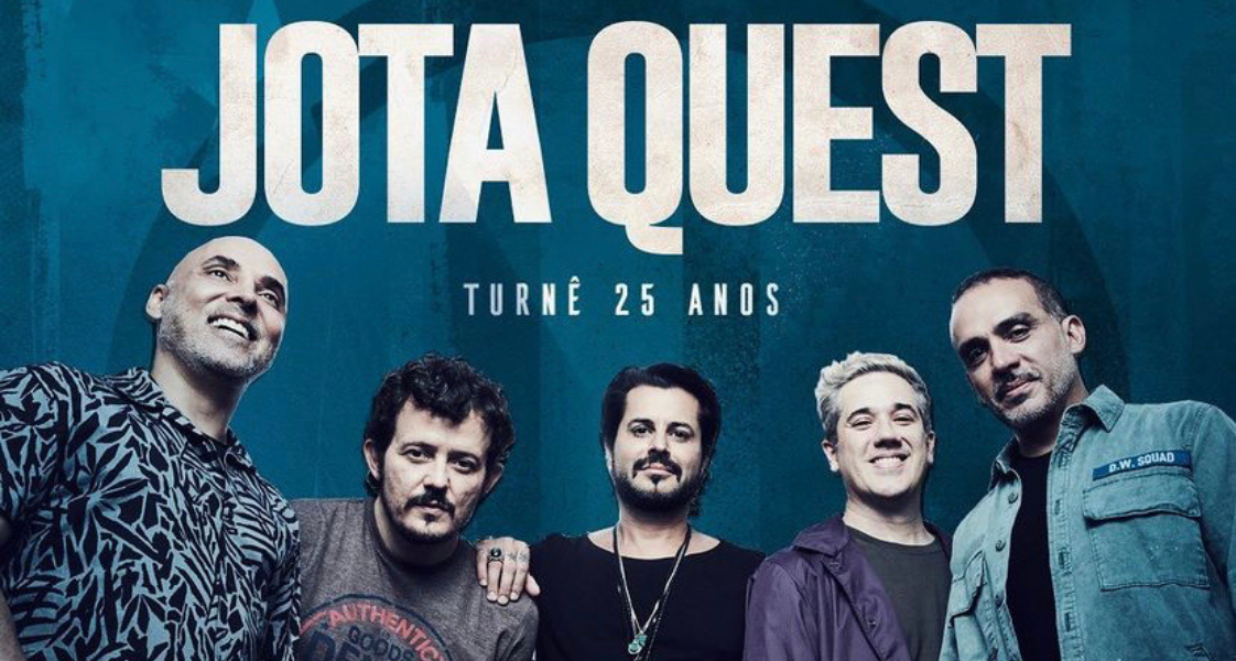 Jota Quest realiza show da turnê especial 25 anos na Recra cidade