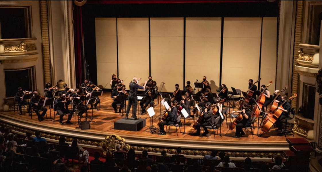 USP Filarmônica se apresenta no Theatro Pedro II pela campanha Alimenta Ribeirão