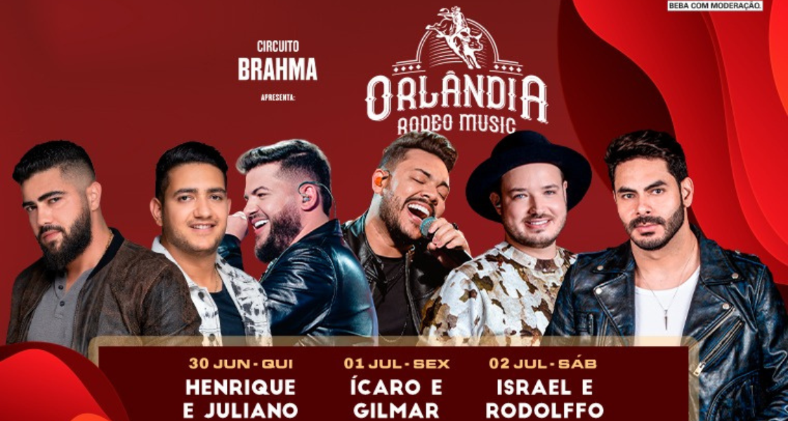 Orlândia Rodeo Music traz grandes nomes da música sertaneja