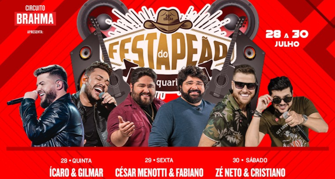 Festa do Peão de Taquaritinga começa na próxima quinta-feira, 28