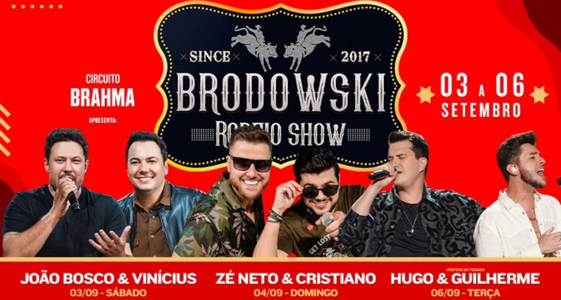 Brodowski Rodeio Show começa neste sábado, 03