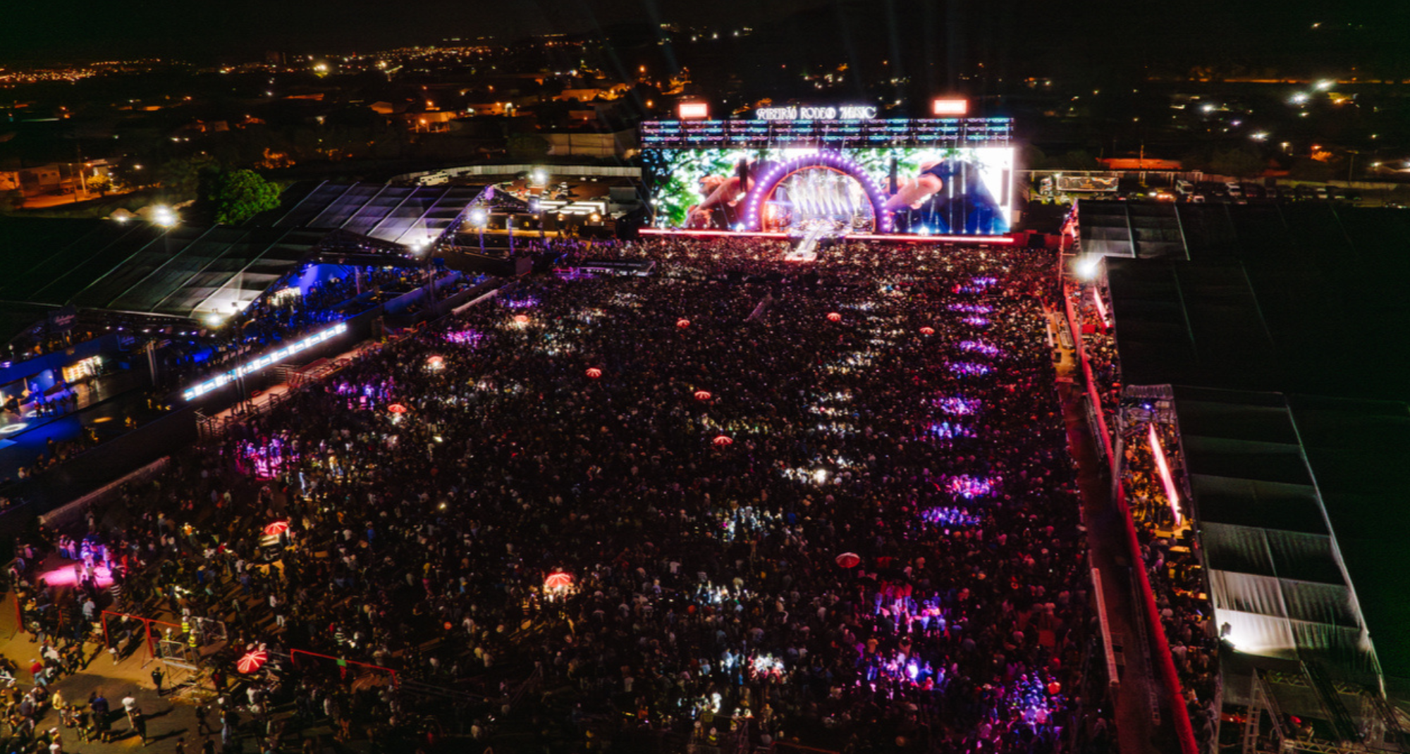 Primeira noite do Ribeirão Rodeo Music 2024 teve Ana Castela, Hugo & Guilherme, Alok e Luan Pereira com participações especiais